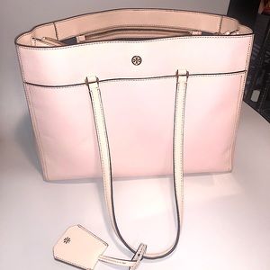 Tory Burch Large Baby Pink Peach Tote